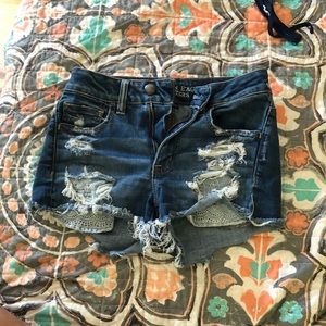 American eagle high rise shorts